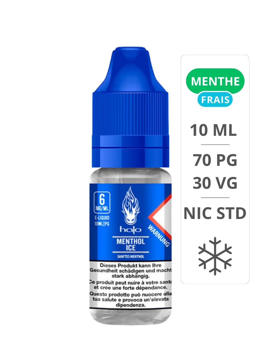 E-liquide Menthol Ice 10 ml - Halo Halo - 1
