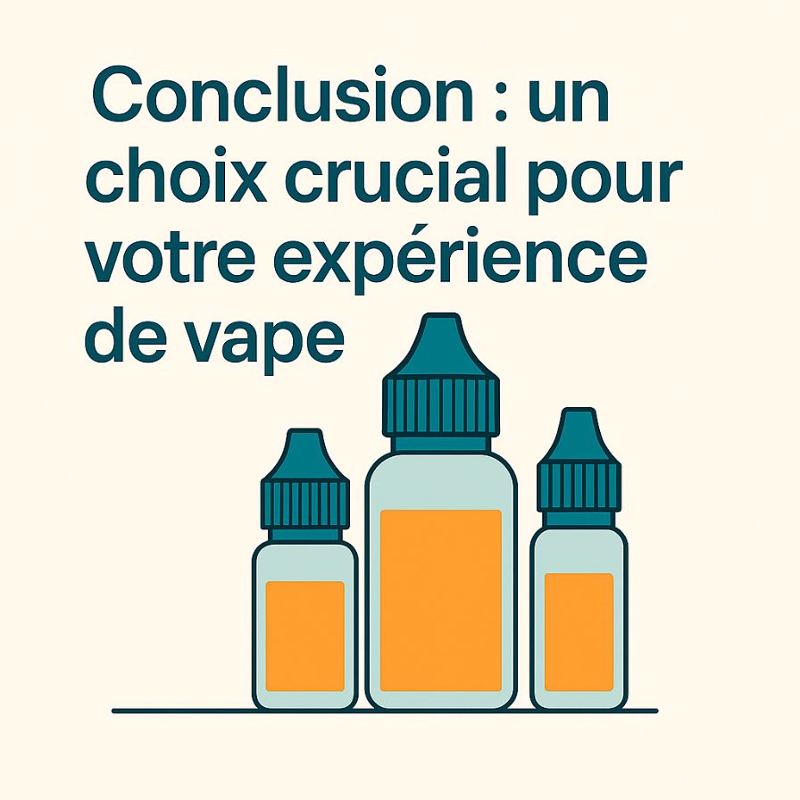 Conclusion guide e-liquide cigarette électronique