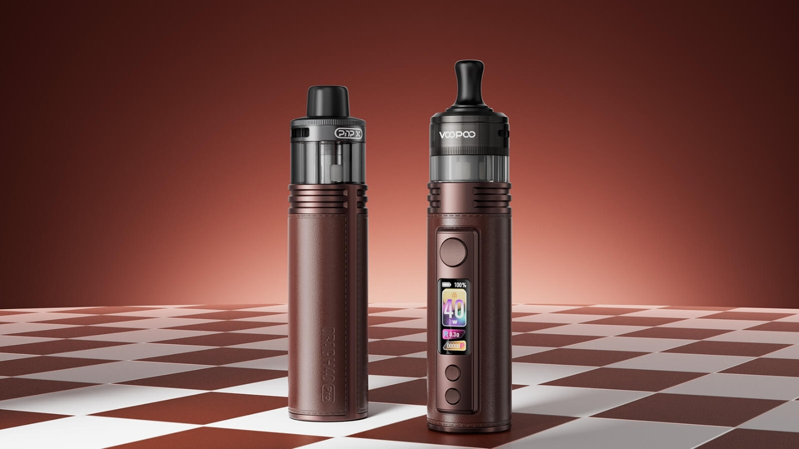 VOOPOO Drag H40 Pro coloris Cocoa Red
