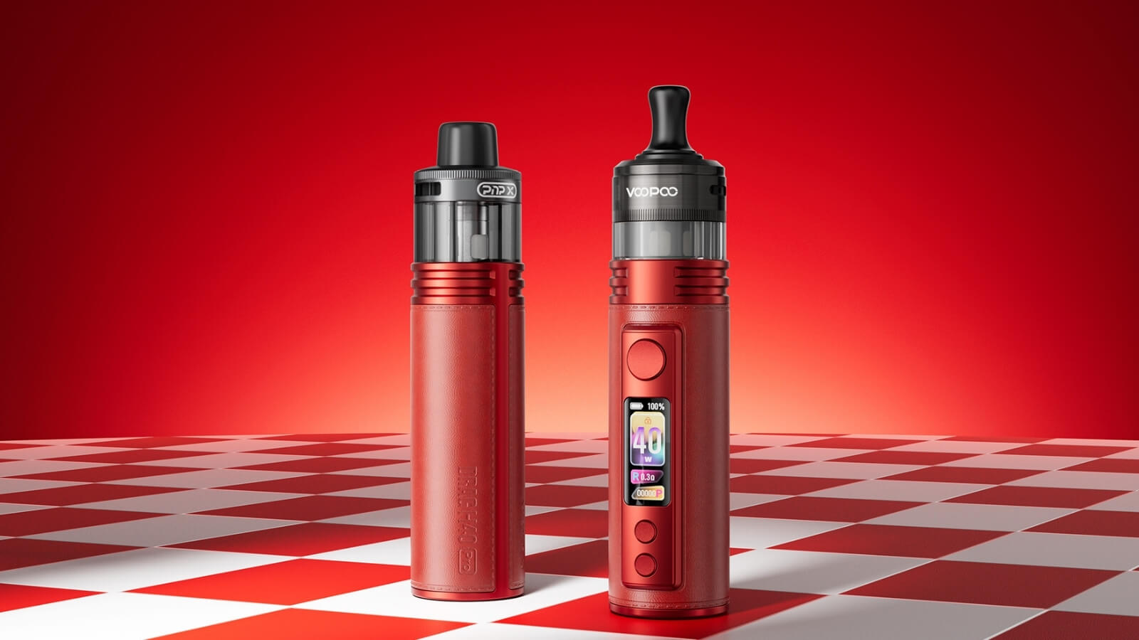 VOOPOO Drag H40 Pro coloris Modern Red