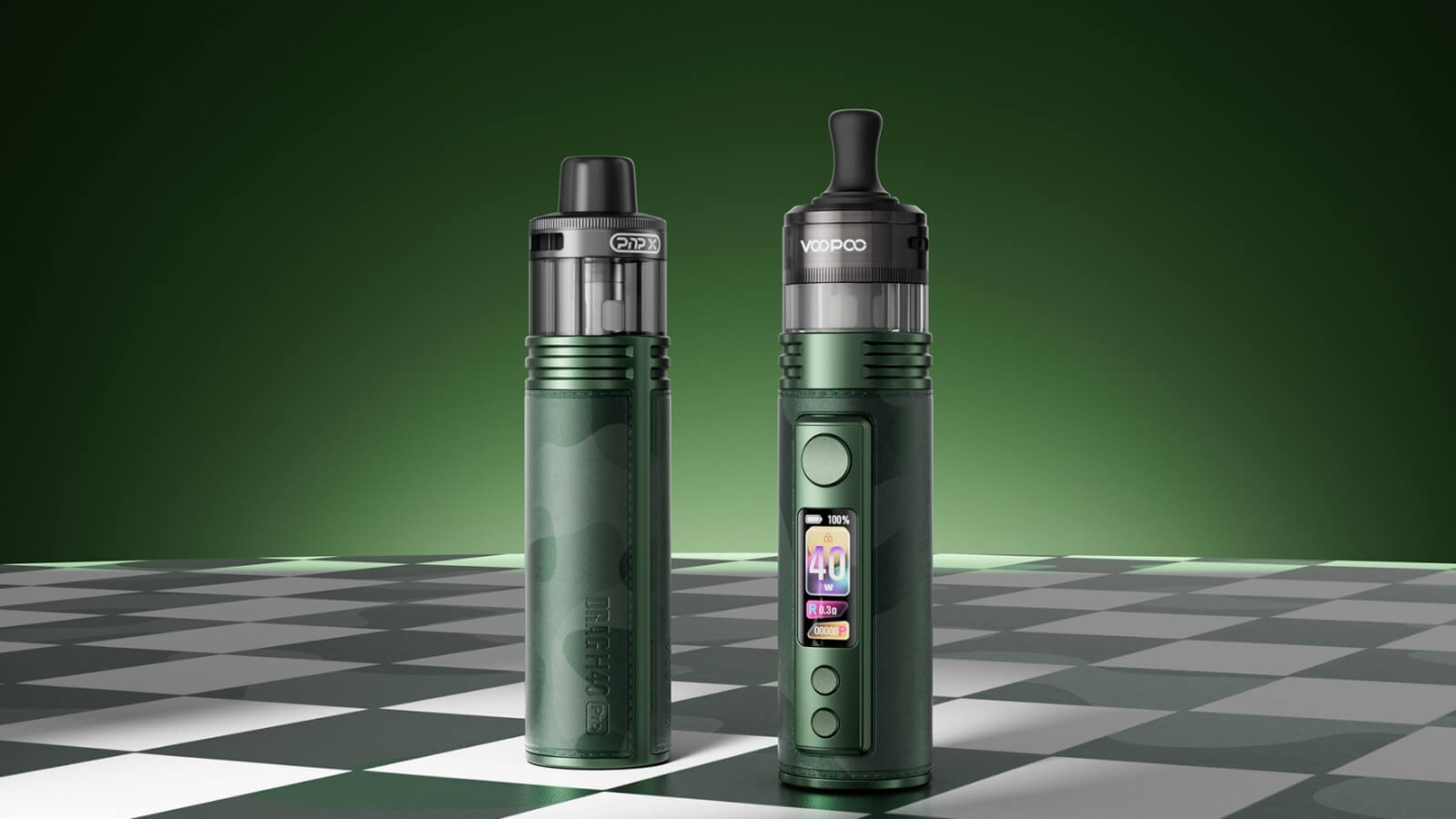 VOOPOO Drag H40 Pro coloris Moss Green