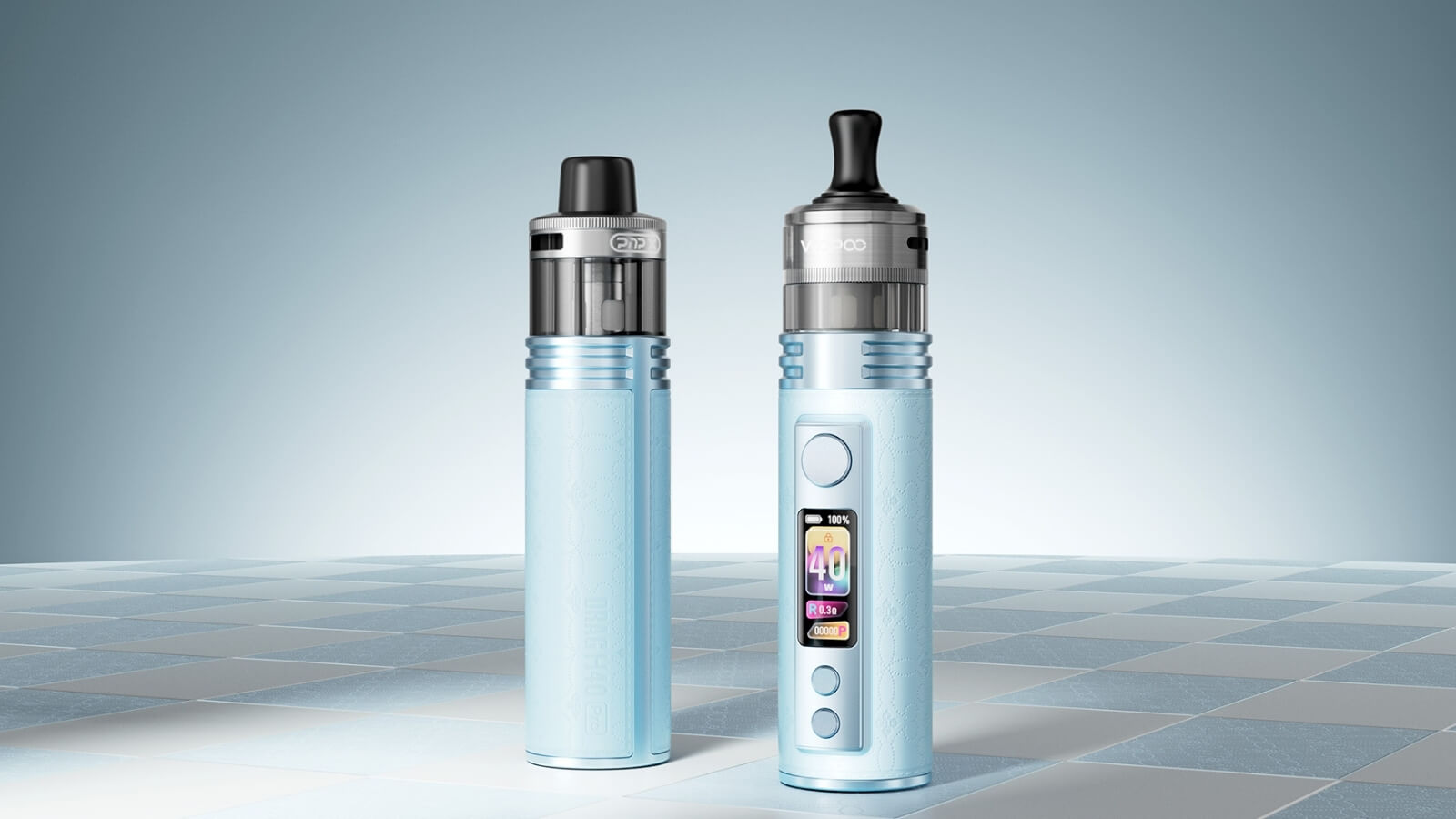 VOOPOO Drag H40 Pro coloris Snow Blue