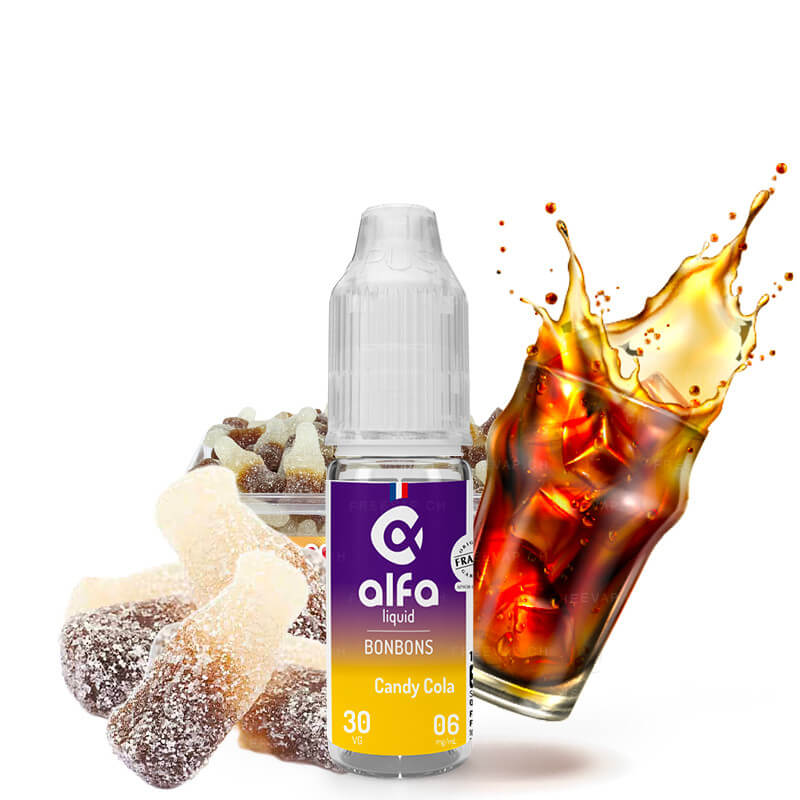 e-liquide cola candy alfaliquid