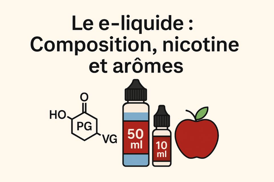 Guide e-liquide cigarette électronique : taux nicotine et composition