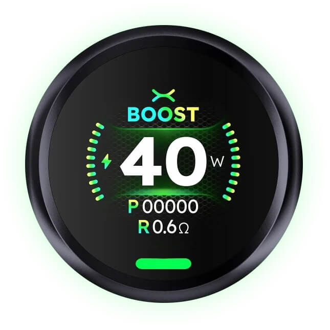 Thème Classic OXVA Nexlim — affichage BOOST 40W sobre