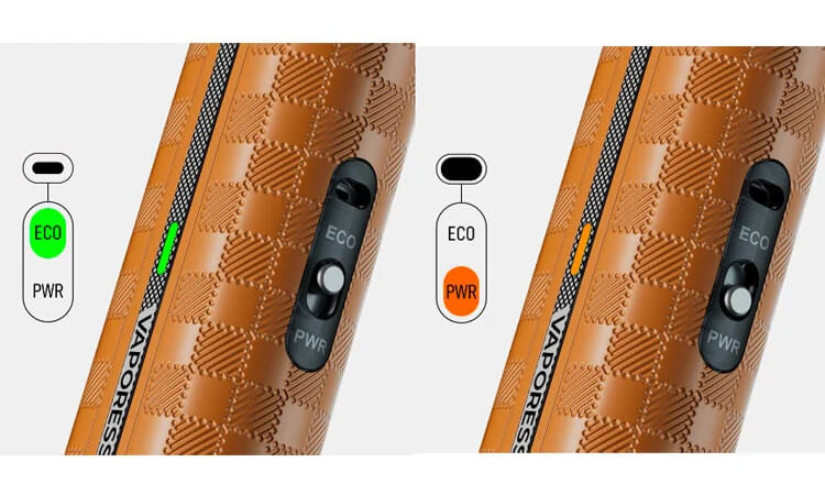 Modes ECO et PWR Vibe SE 2 Vaporesso
