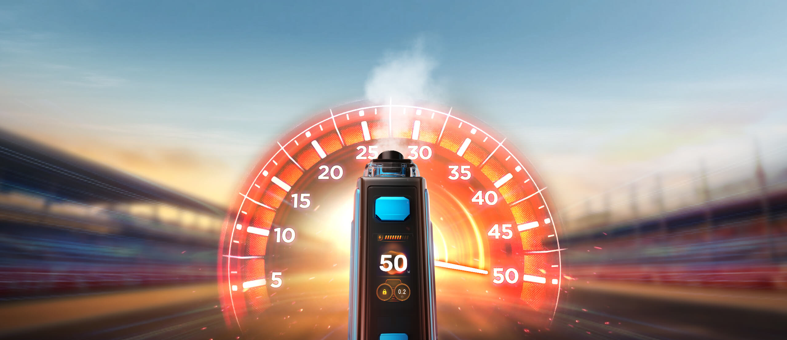 GeekVape Aegis Hero 5 — puissance 50W chipset VPU Inside