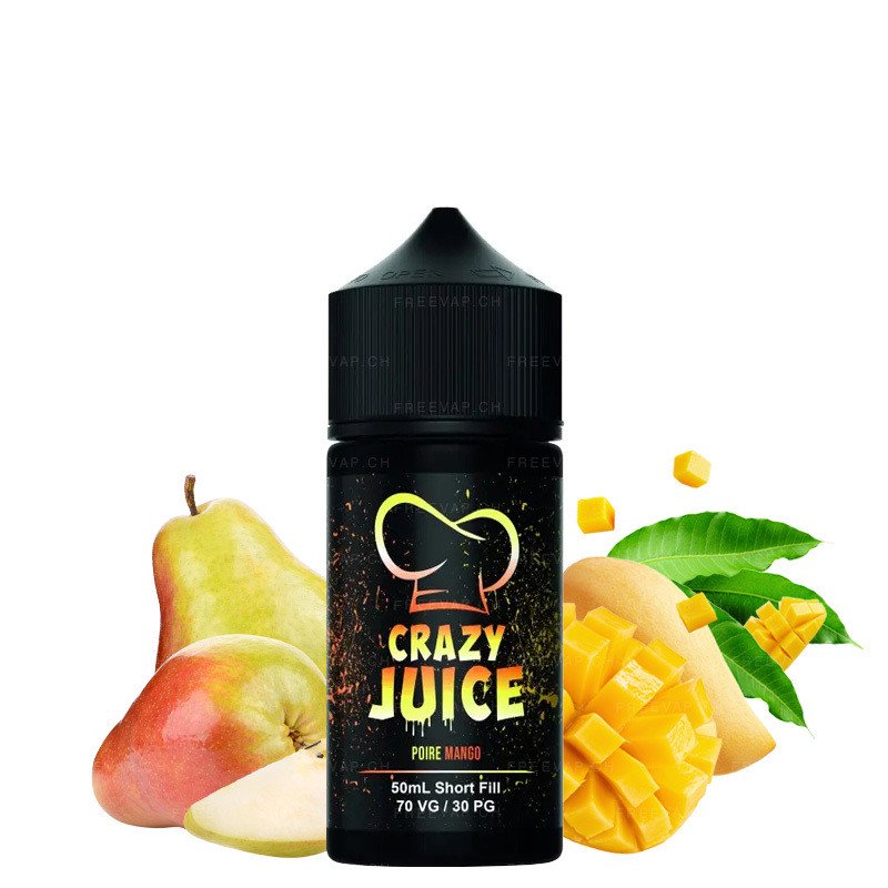 e-liquide poire mango
