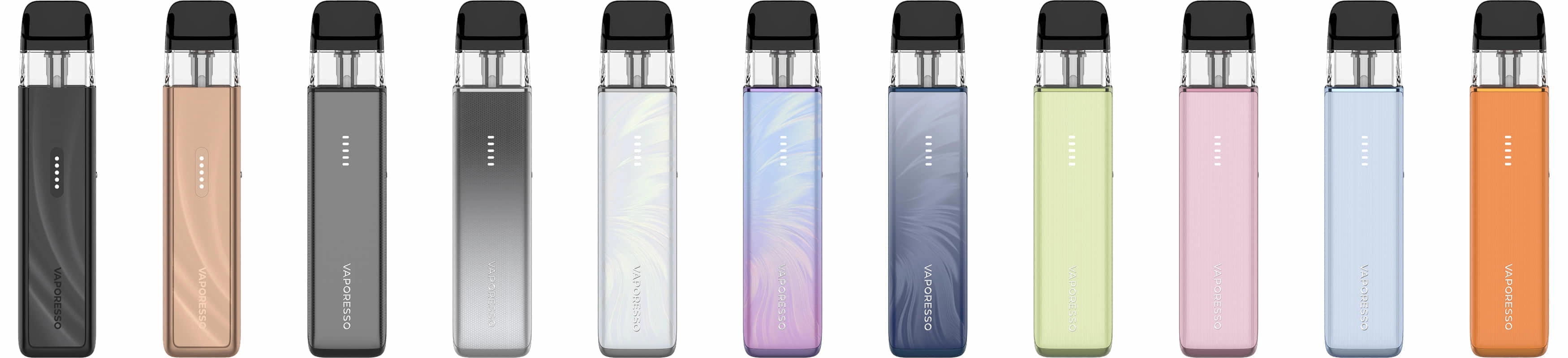 Coloris disponibles du pod Xros 6 Mini Vaporesso