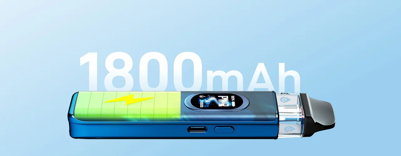 Batterie 1800 mAh du Xros 6 Vaporesso